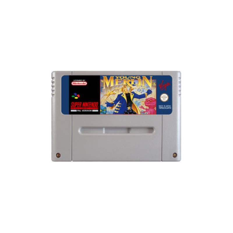 Young Merlin (cartucho) - SNES Young Merlin (cartucho) - SNES