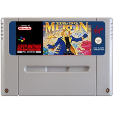 Videojuego Young Merlin para Super Nintendo - Aventura Mágica