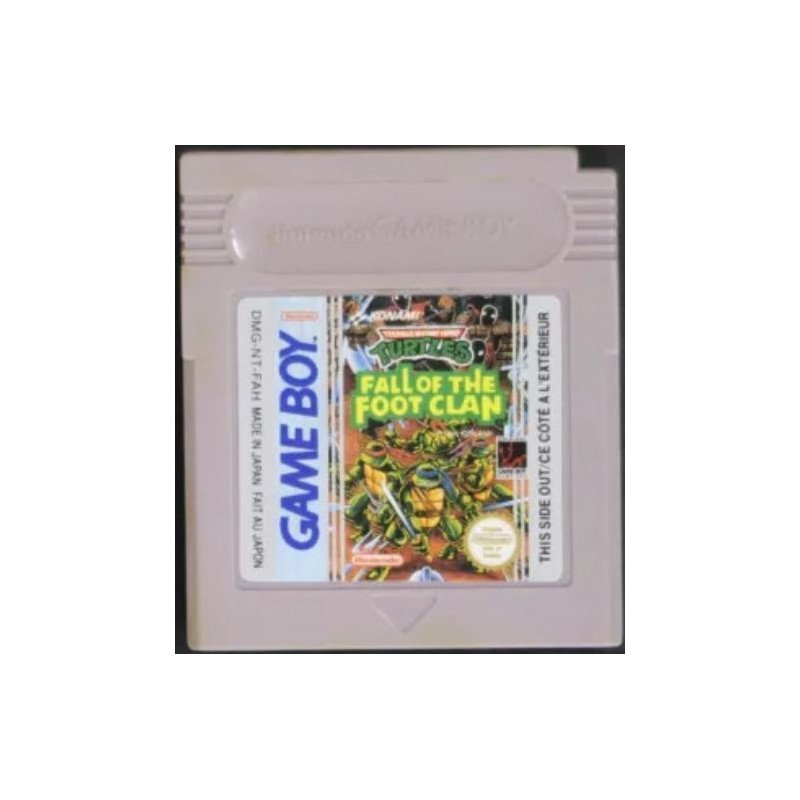 Teenage Mutant Ninja Turtles Fall Of The Foot Clan (cartucho)