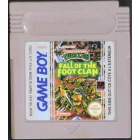 Teenage Mutant Ninja Turtles Fall Of The Foot Clan (cartucho)
