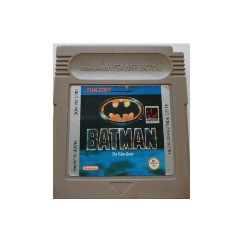 Batman (cartucho con etiqueta tocada) (Pal) GameBoy