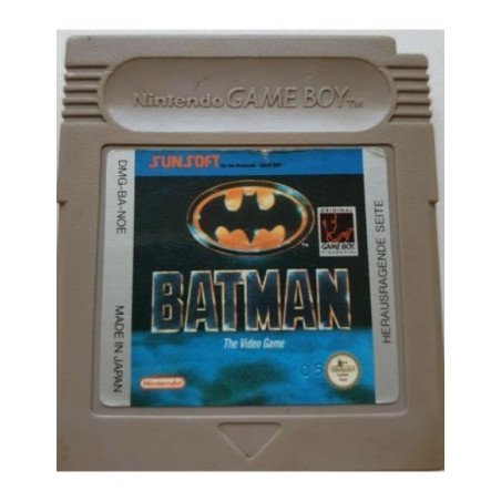 Batman (cartucho con etiqueta tocada) (Pal) GameBoy