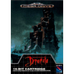 Dracula Bram Stoker's - (Portada manual rota) Mega Drive