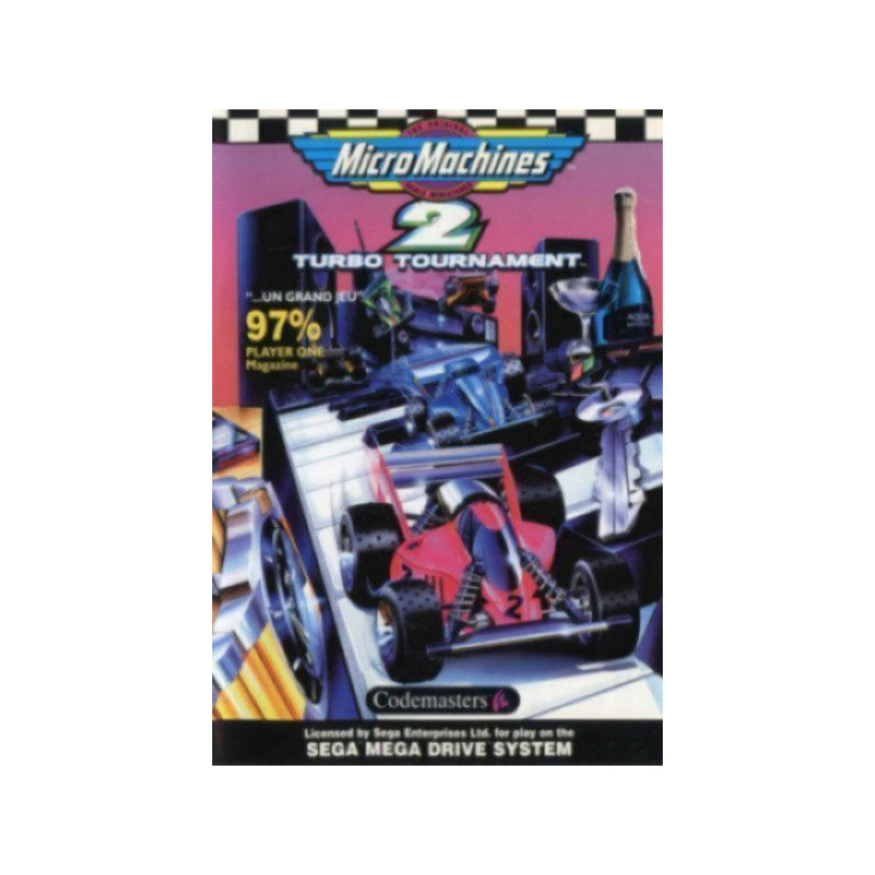 Micro Machines 2: Turbo Tournament (manual roto) MD Micro Machines 2: Turbo Tournament (manual roto) MD