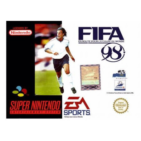 Videojuego FIFA World Cup 98 para Super Nintendo | RetroPlayZone