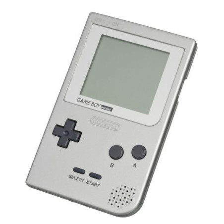 Consola Nintendo Game Boy Pocket Plateada (sin caja)