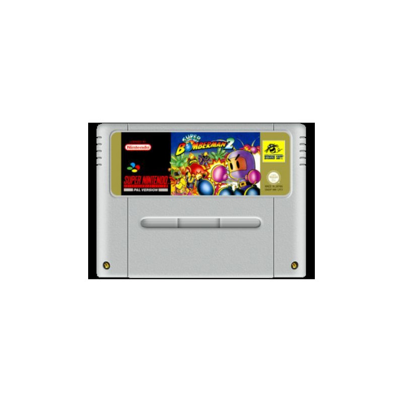 Super Bomberman 2 (cartucho) - SNES Super Bomberman 2 (cartucho) - SNES