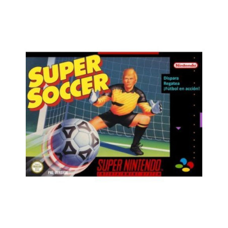 Videojuego Super Soccer para Super Nintendo - Retro y Emocionante