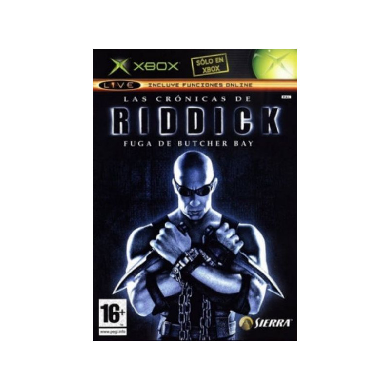 Las Cronicas de Riddick Fuga de Butcher Bay - Xbox