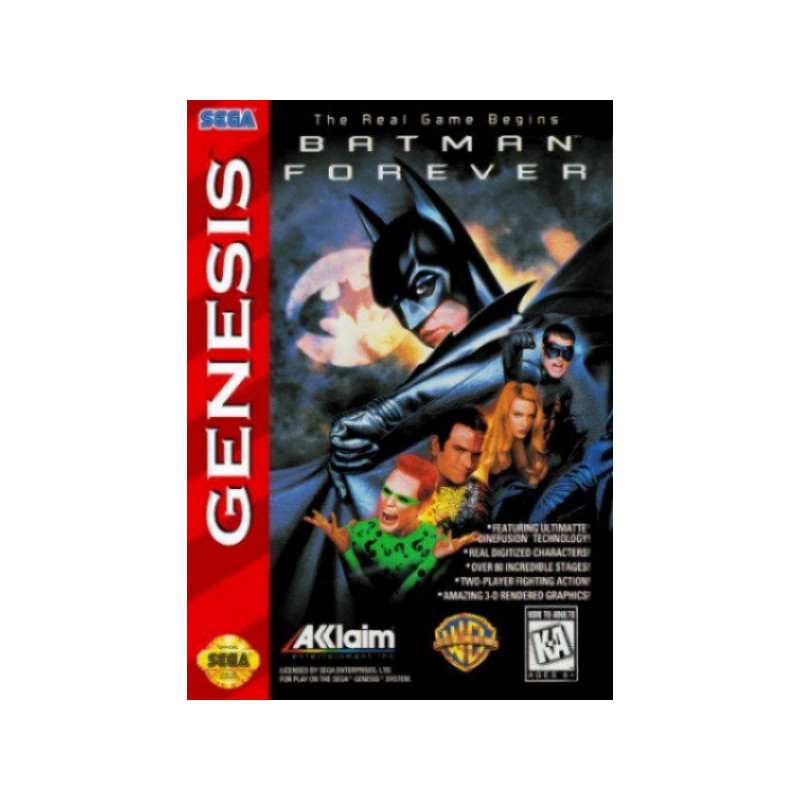 Batman Forever - Genesis Batman Forever - Genesis