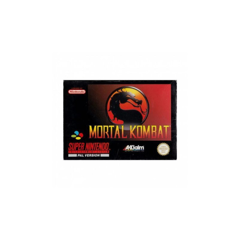 Mortal Kombat PAL (Sin Manual) (SNES)
