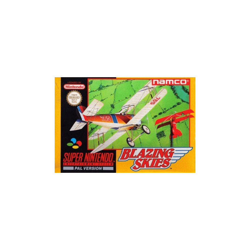 Blazing Skies Pal ES - SNES Blazing Skies Pal ES - SNES