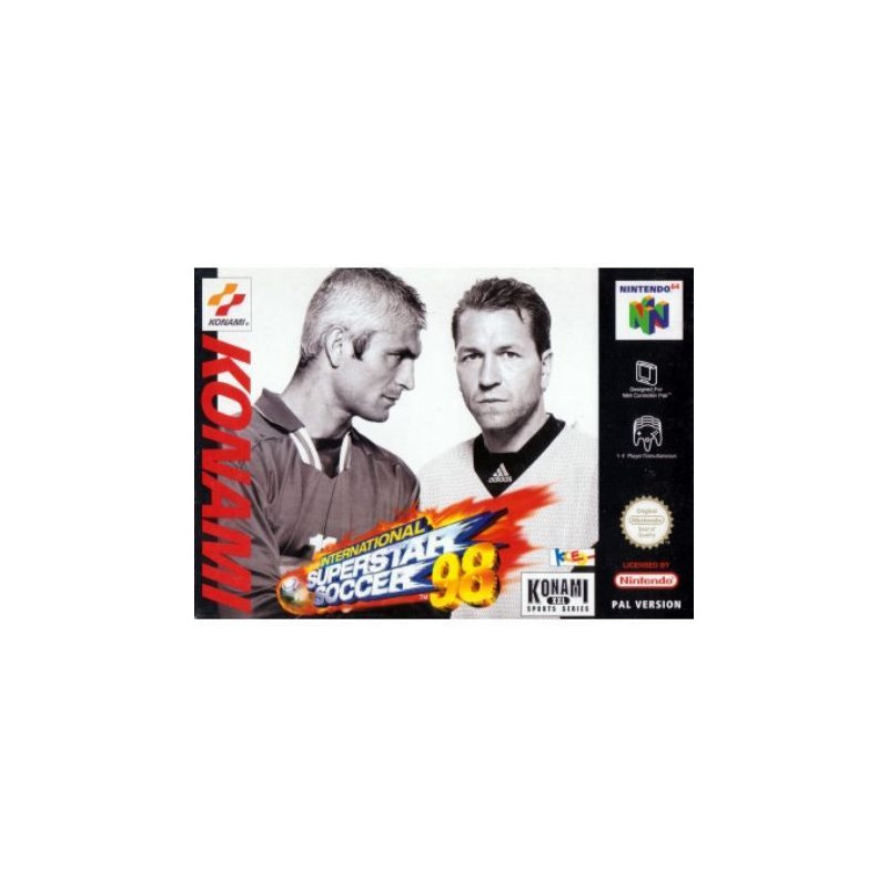 International Superstar Soccer 98 - N64 International Superstar Soccer 98 - N64