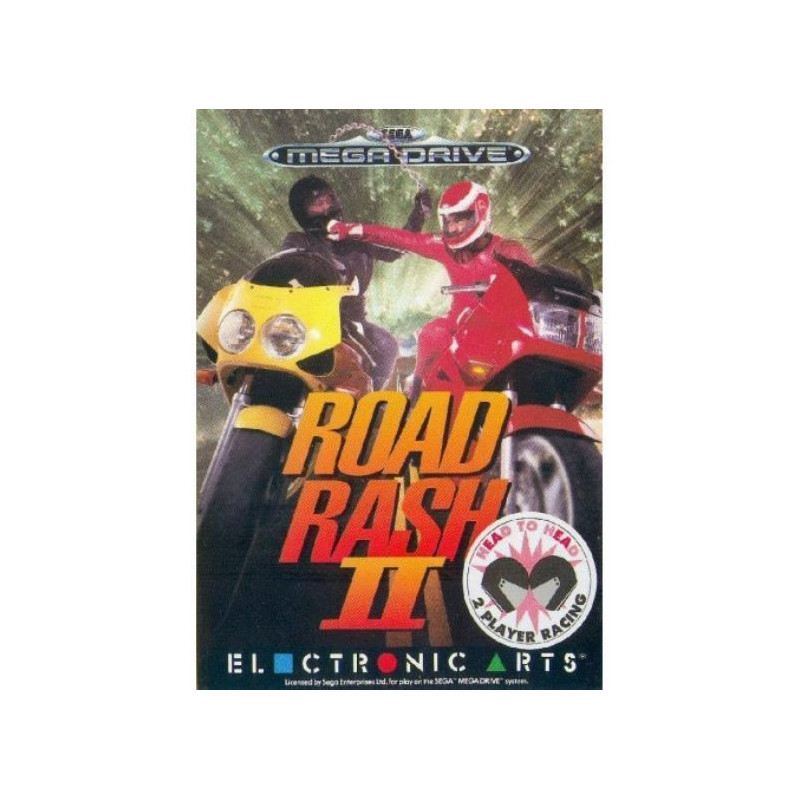 Road Rash II 2 - Mega Drive Road Rash II 2 - Mega Drive