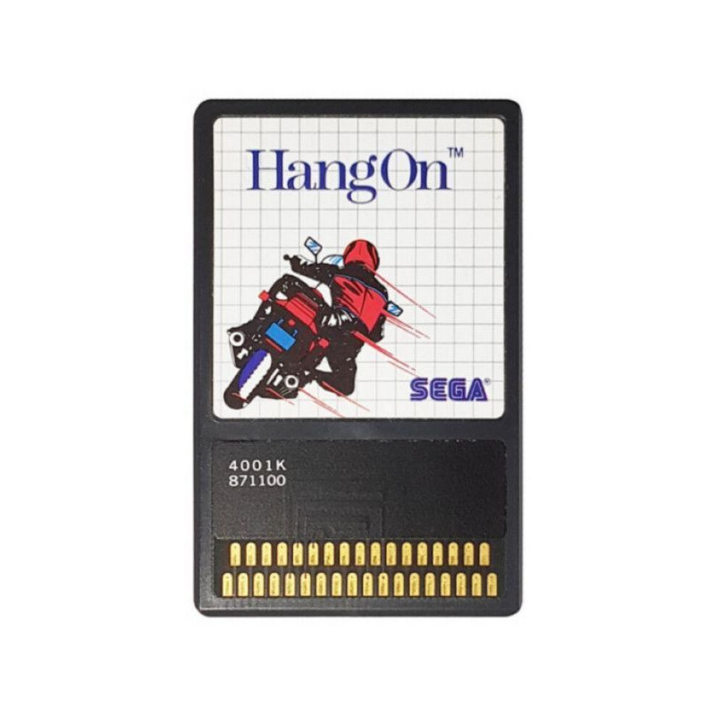 Hang On Card Sega Master System Hang On Card Sega Master System