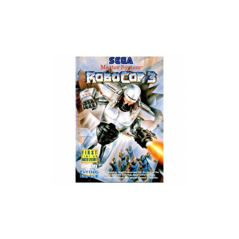 Robocop 3 (sin manual) - Master System Robocop 3 (sin manual) - Master System
