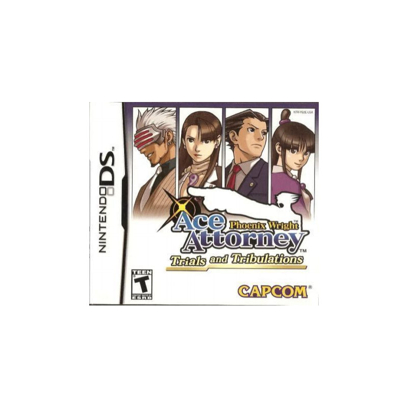 Phoenix Wright Ace Attorney Trials&Tribulat (USA) DS Phoenix Wright Ace Attorney Trials&Tribulat (USA) DS