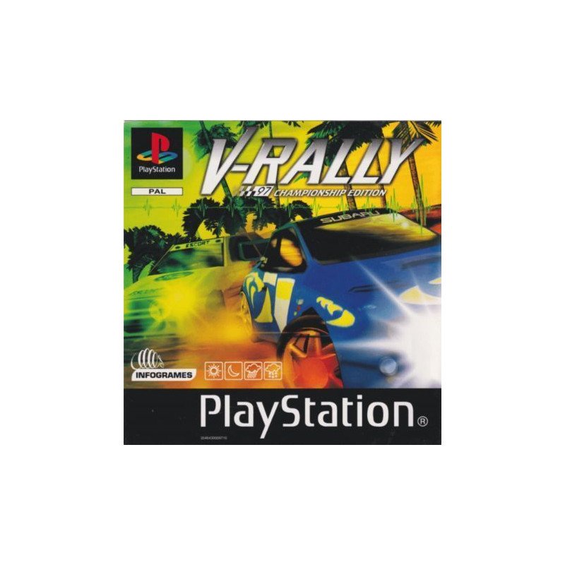 V-Rally Championship Edition Platinum - PSX