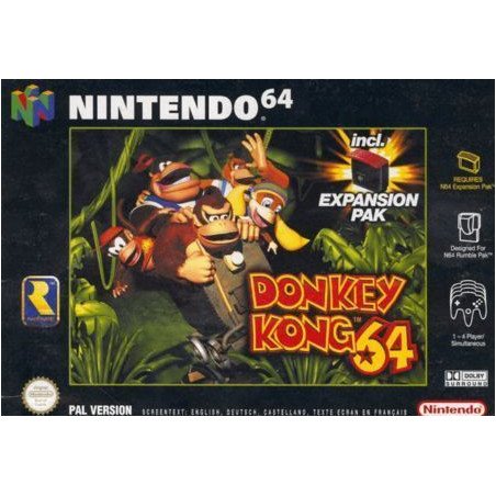 Donkey Kong 64 (con Expansion Pak) - N64