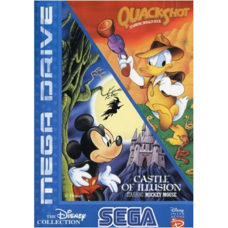 Quackshot & Castle of Ilusion - Mega Drive