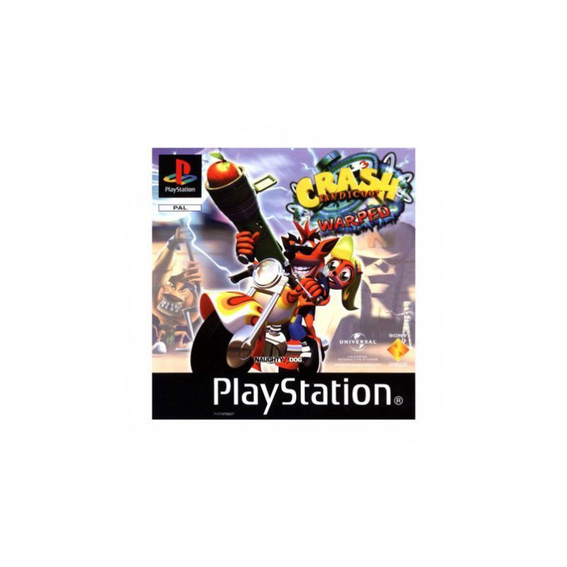Crash Bandicoot 3 Warped  (SP) - PSX