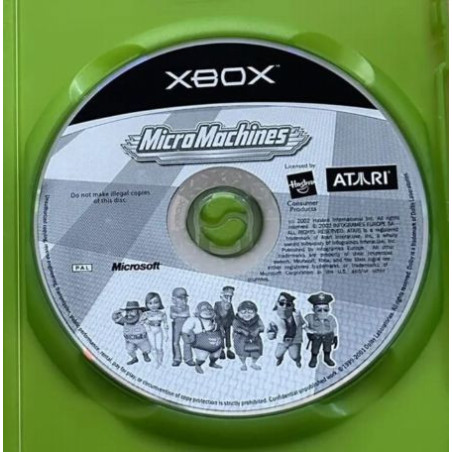 Videojuego MicroMachines para XBOX classic - Carreras emocionantes