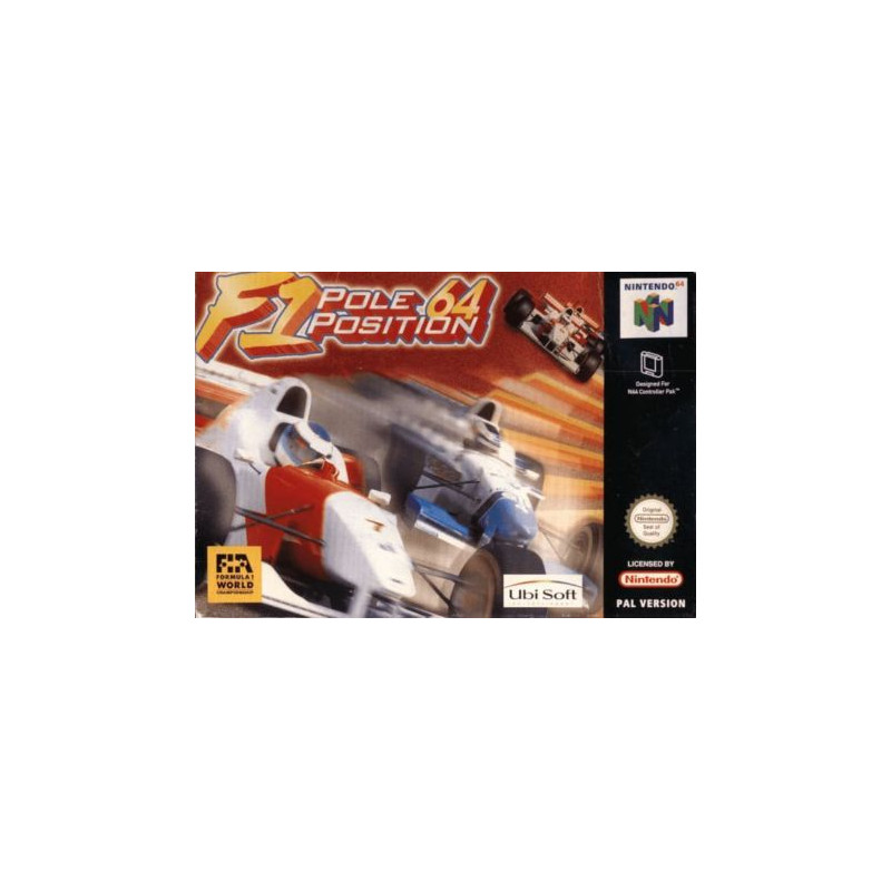 F1 Pole Position 64 - N64 F1 Pole Position 64 - N64