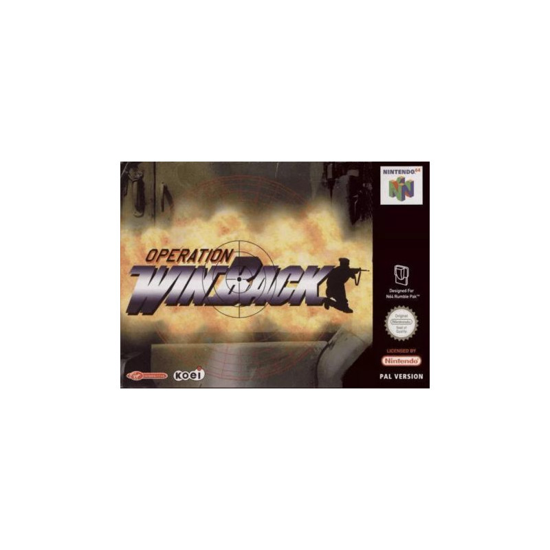 Operation Winback - N64 Operation Winback - N64