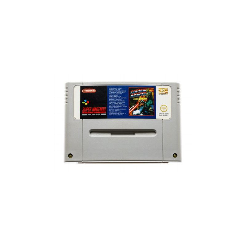 Captain America And The Avengers (cartucho) - SNES Captain America And The Avengers (cartucho) - SNES