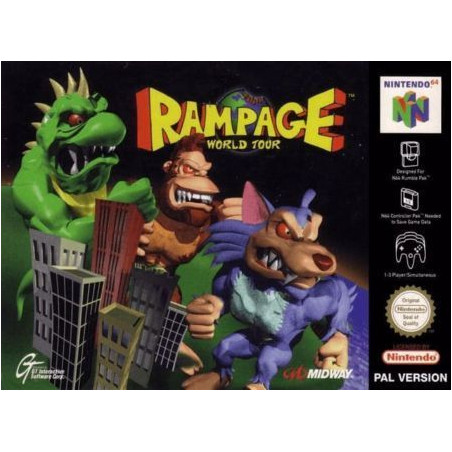 Rampage World Tour - N64