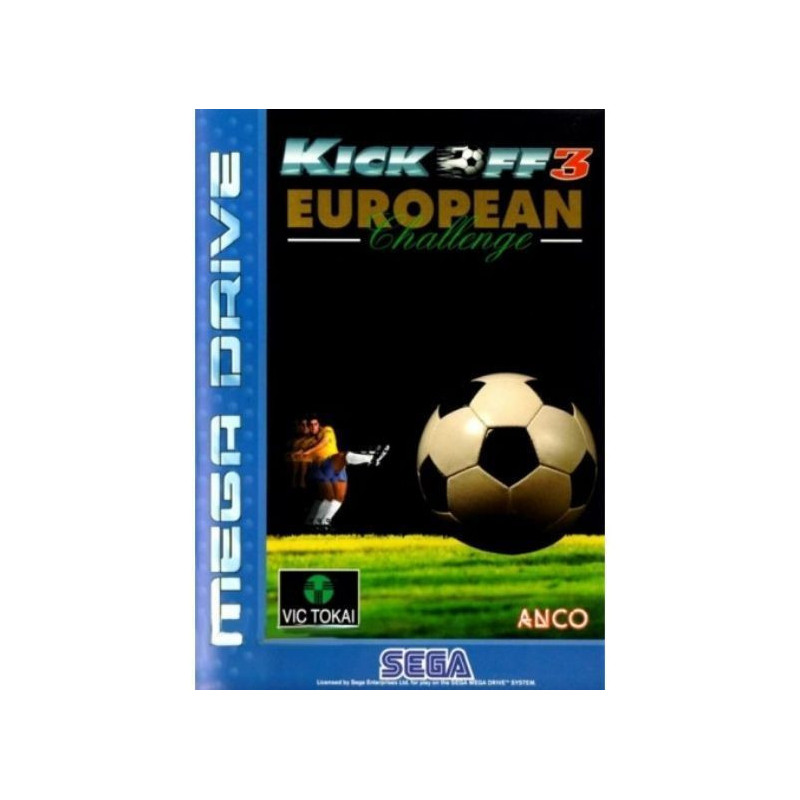 Kick Off 3 European Challenge -Mega Drive Kick Off 3 European Challenge -Mega Drive