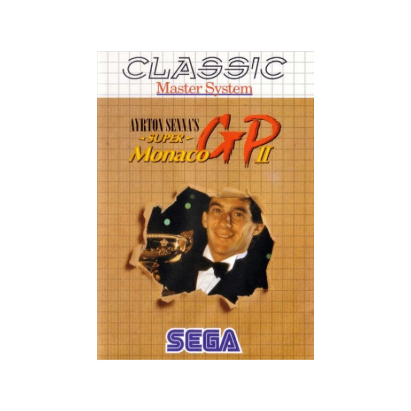 Ayrton Senna's Super Monaco GP II (Classic) - Master System Ayrton Senna's Super Monaco GP II (Classic) - Master System