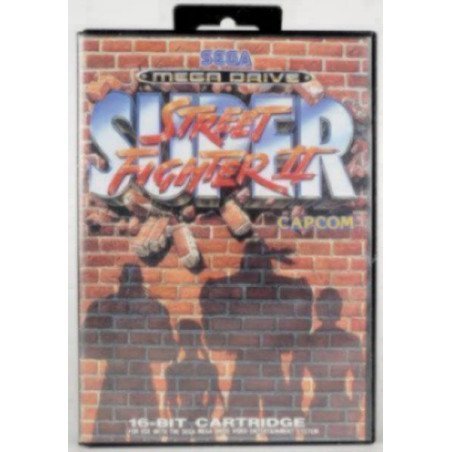 Super Street Fighter II (sin manual) - Mega Drive