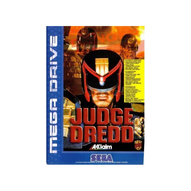Judge Dredd - Mega Drive Judge Dredd - Mega Drive