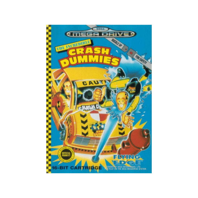 The Incredible Crash Dummies - Mega Drive The Incredible Crash Dummies - Mega Drive