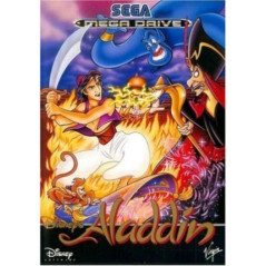 Disney's Aladdin (carátula tocada) - Mega Drive