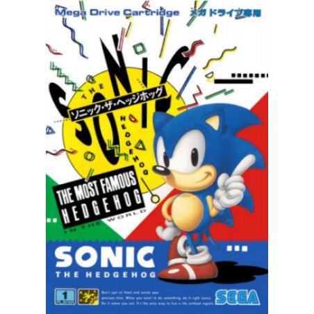Sonic The Hedgehog  (JAP) - Mega Drive