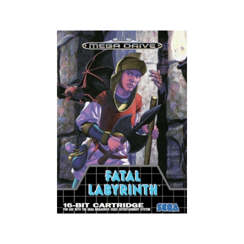 Fatal Labyrinth (caja pequeño toque) - Mega Drive Fatal Labyrinth (caja pequeño toque) - Mega Drive