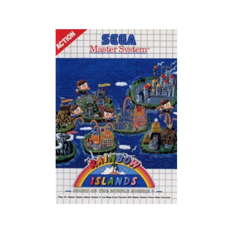 Rainbow Islands (sin manual) - Master System Rainbow Islands (sin manual) - Master System