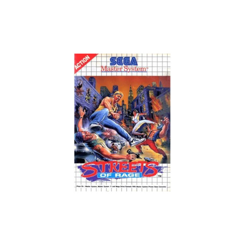 Streets of Rage (sin manual) - Master System Streets of Rage (sin manual) - Master System