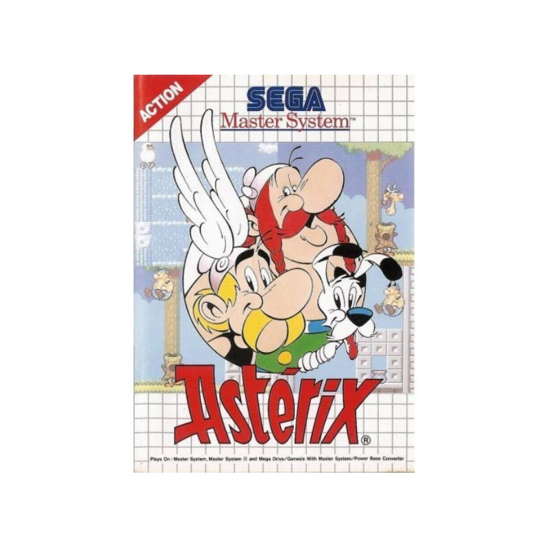 Asterix (portada rota) (sin manual)- Master System