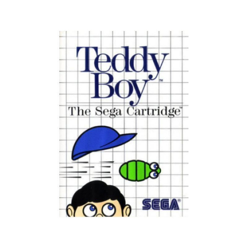 Teddy Boy The Sega Cartridge - Master System