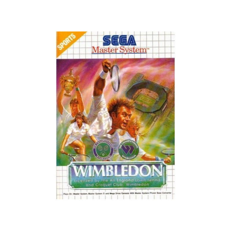 Wimbledon - Master System Wimbledon - Master System