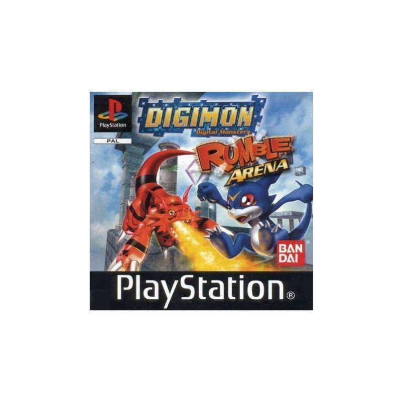 Digimon Rumble Arena (SP) - PS1 Digimon Rumble Arena (SP) - PS1