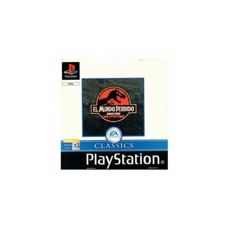 El Mundo Perdido Jurrasic Park Classics (ESP) PSX El Mundo Perdido Jurrasic Park Classics (ESP) PSX