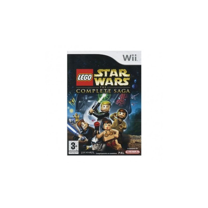 STAR WARS THE COMPLETE SAGA LEGO -WII