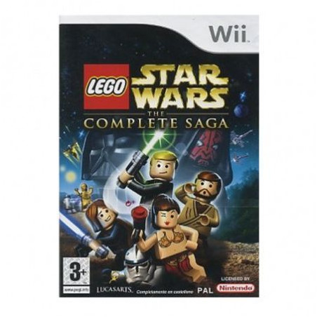 STAR WARS THE COMPLETE SAGA LEGO -WII