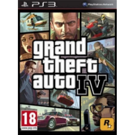 Videojuego Grand Theft Auto IV para Playstation 3 - ¡Adéntrate en Liberty City!