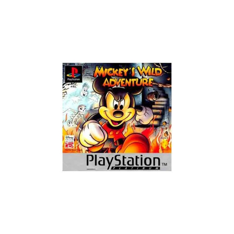 Mickey's Wild Adventure Platinum (sin manual) (SP) - PS1