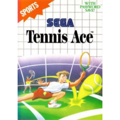 Videojuego Tennis Ace para Master System | Retro y Emoción
